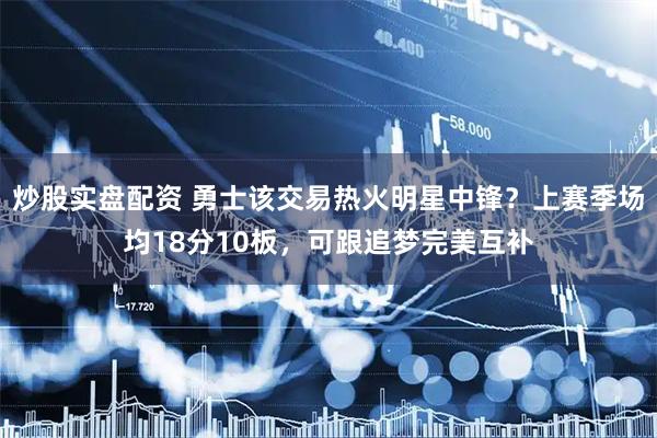 炒股实盘配资 勇士该交易热火明星中锋？上赛季场均18分10板，可跟追梦完美互补